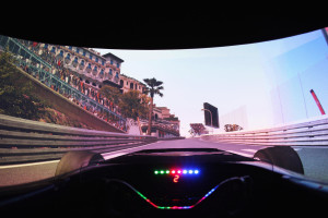 Red Bull Simulator, F1 simulator, Montecarlo track, Monaco track, Rfactor