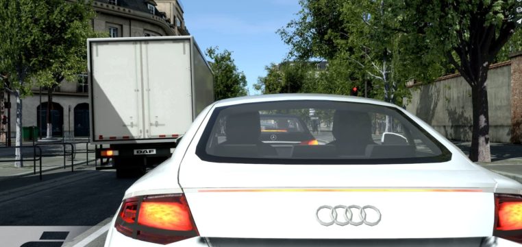 rfpro simulator - road street model-automotive